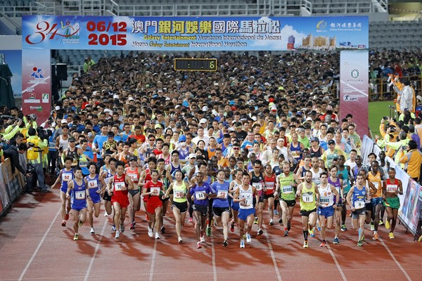 Ukraine runners dominate Macau´s marathon