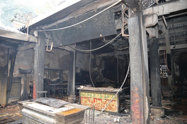 Macau A-Ma Temple blaze repair to take at least 1 year