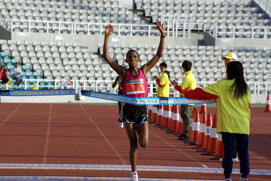 Ethiopian Yemane Tsegay Adhane wins 2008 Macau Marathon