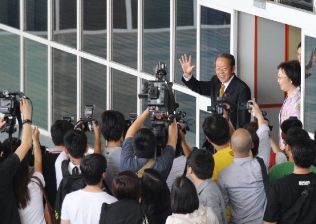 HKMAO director Wang Guangya arrives for three-day working visit