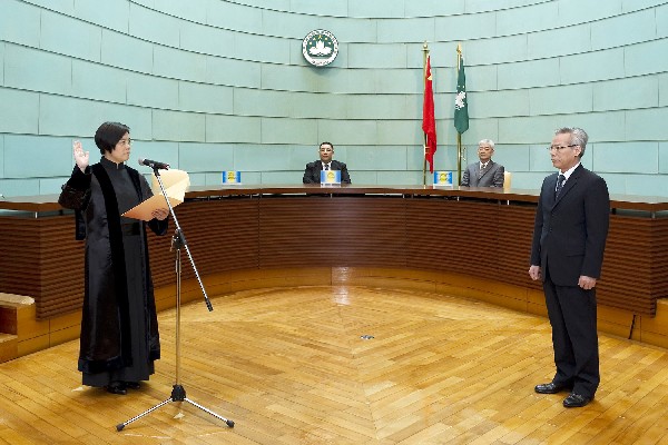 Former public prosecutor sworn in as Macau’s first top female judge