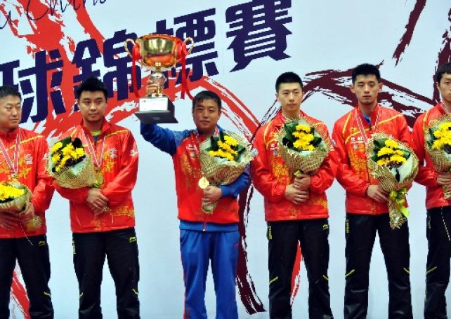 China won the 20th Asia Championships Men Team Finals held in Macau