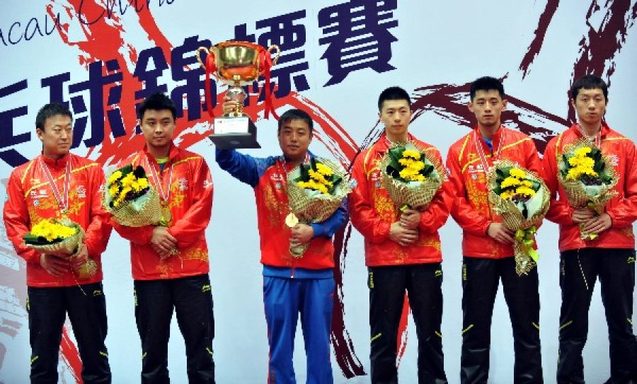 China won the 20th Asia Championships Men Team Finals held in Macau