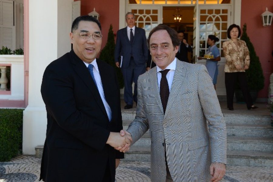 Chief Executive of Macau and Portuguese Foreign Minister discuss cooperation