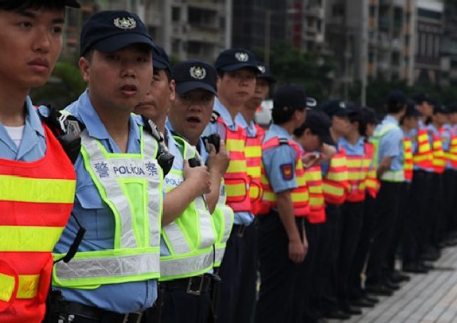 Sunburnt heads land 47 police cadets in Macau hospital