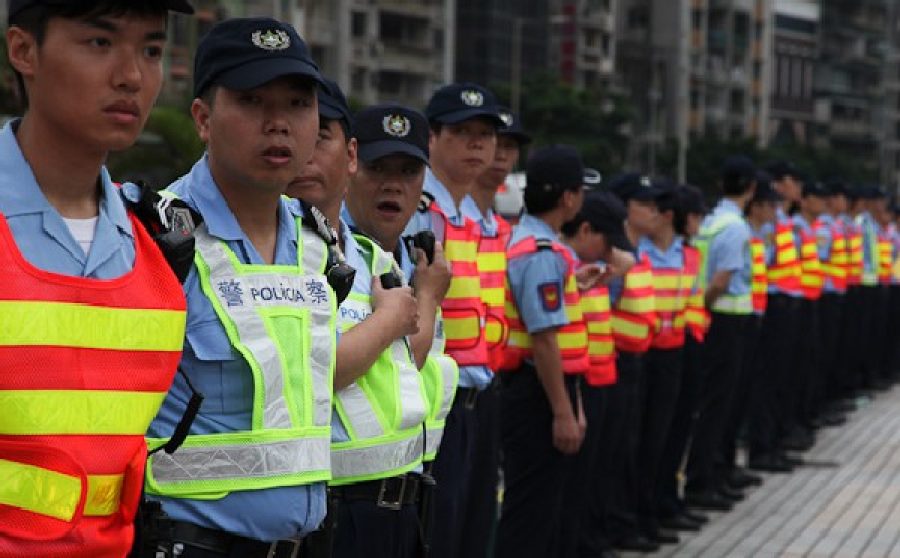 Sunburnt heads land 47 police cadets in Macau hospital