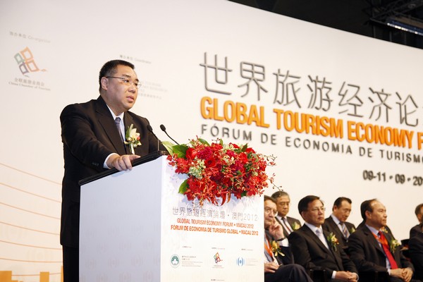 Chui hopes for co-operation through global tourism forum