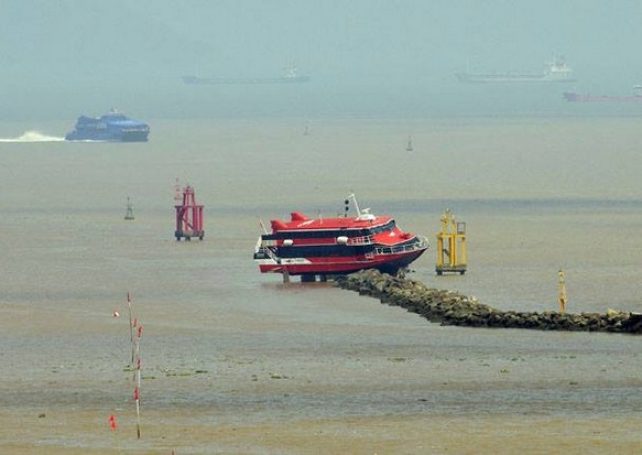 Seventy injured as jetfoil crashes off Macau’s Outer Harbor