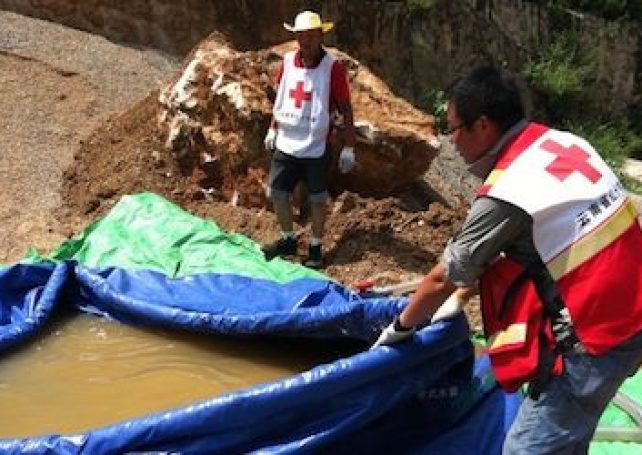 Red Cross staff say quake victims still need help