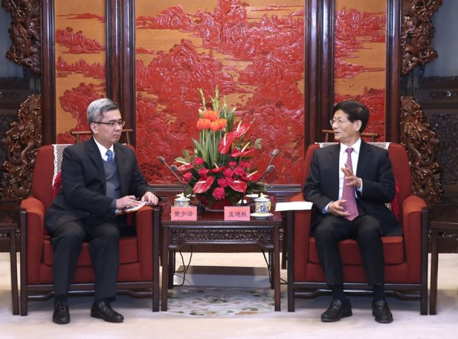 Senior official meets Macau’s security chief