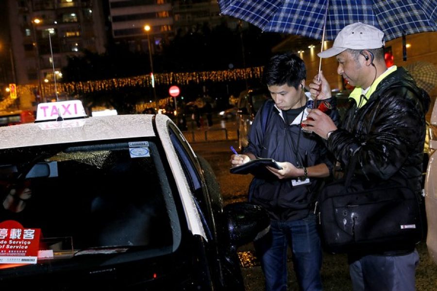 Macau police log 116 breaches by rogue cabbies in 6 days