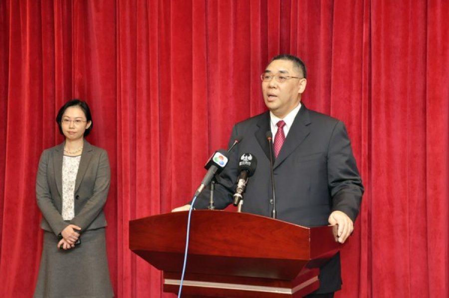 Macau Chief Executive ‘cautiously optimistic’ about economy