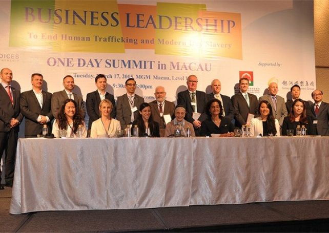 Business Leaders met in Macau to discuss Modern Day Slavery