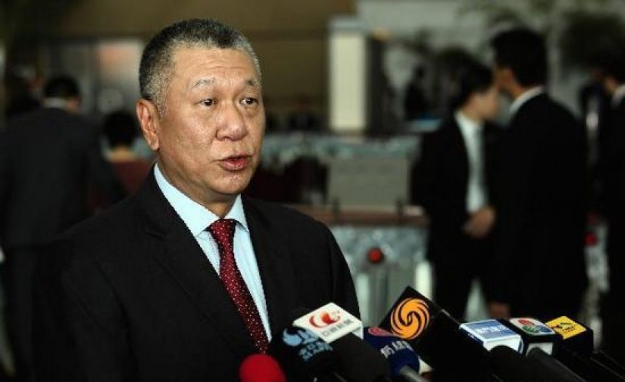 Edmund Ho says in Macau that national education isn’t brainwashing