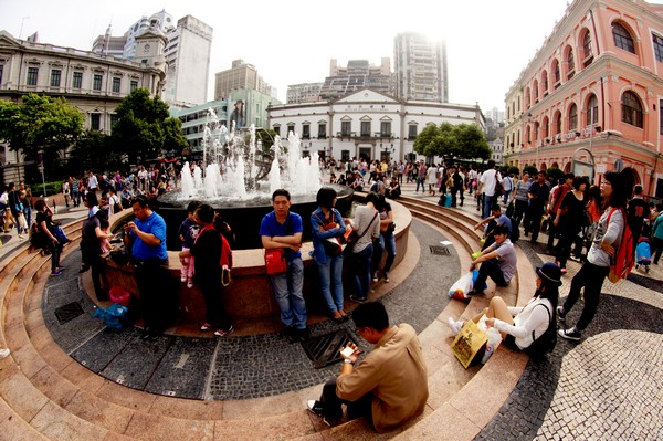 Macau visitors up 14.5 percent in August