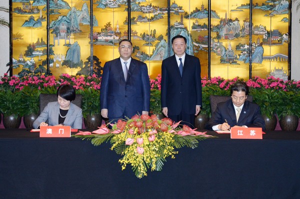 Macau & Jiangsu study joint industrial park