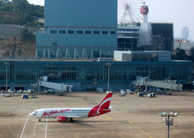 Macau airport’s passengers down 22 pct in 1st half year