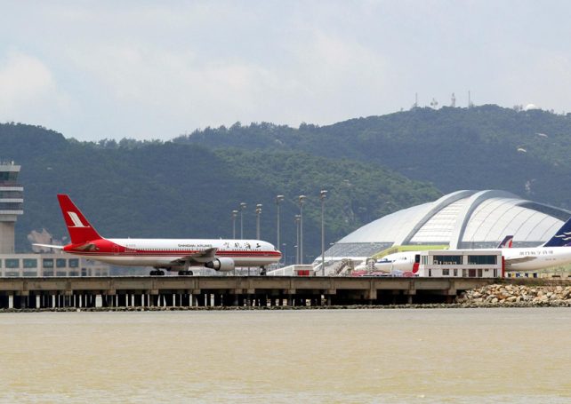 Macau airport numbers fall in January