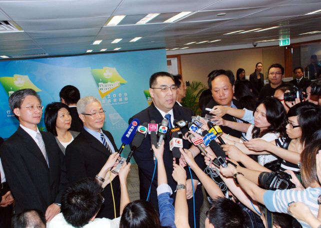 Macau’s Chief Executive designate office starts working today