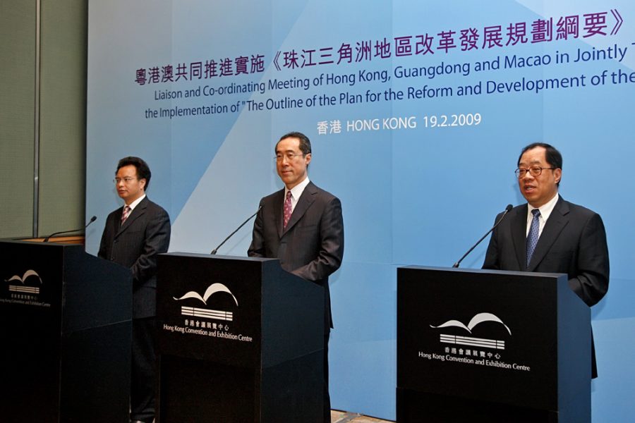 Guangdong, Macau and Hong Kong join forces to develop Pearl River Delta
