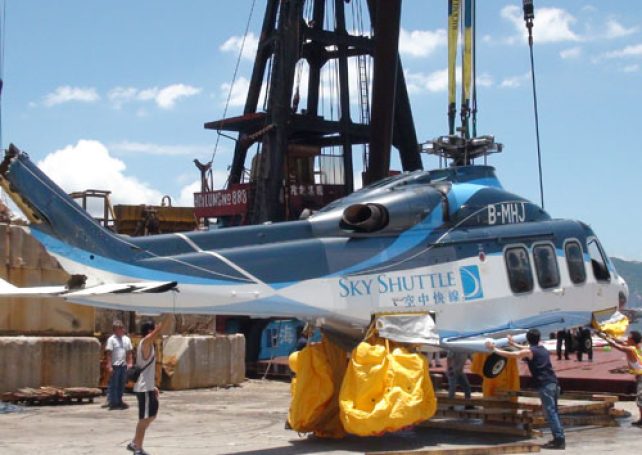 Sky Shuttle helicopters flights between Macau and Hong Kong suspended