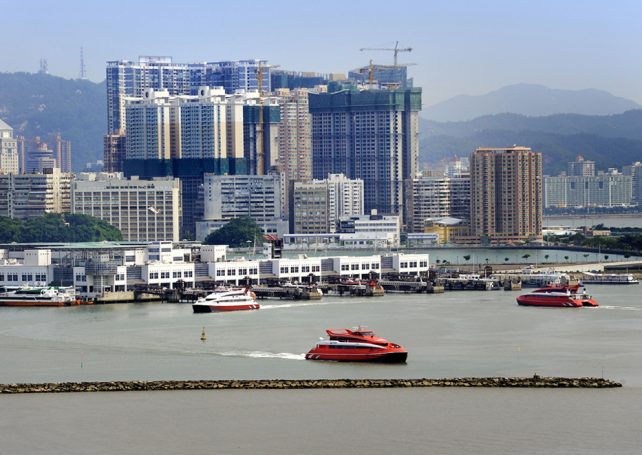 Macau to open new ferry terminal in 2013 in Taipa Island