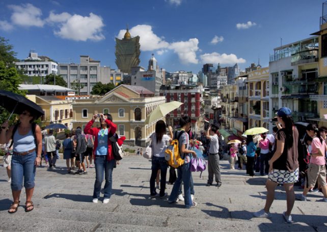 Macau’s package tour arrivals up 0.5 percent in February