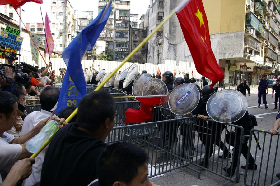 May Day protest leave 41 injured in Macau