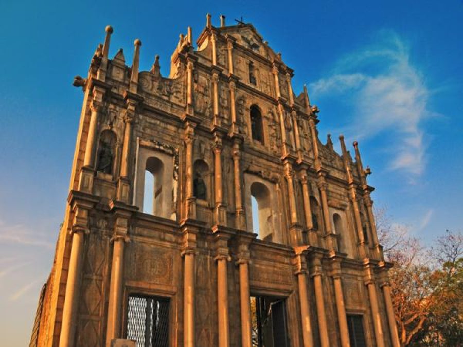 Macau government to revamp the area of the Ruins of Saint Paul