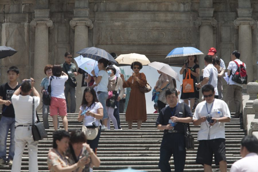 Macau visitors arrivals rise 5.2 percent in the first quarter
