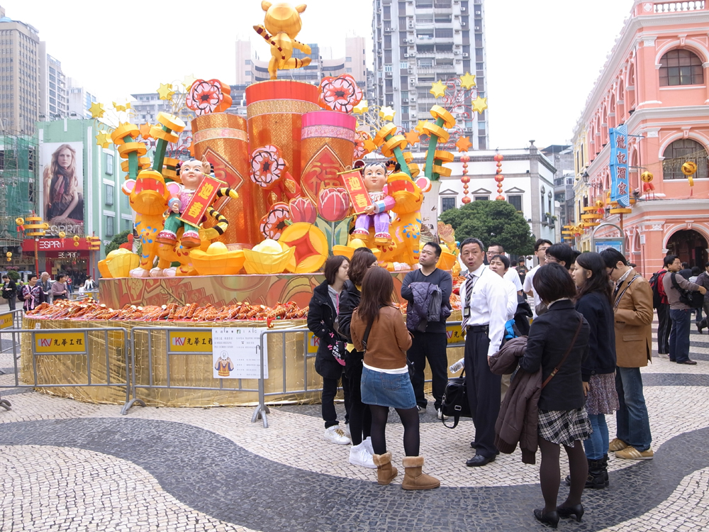 Macau receive 10.3 million visitors during the first five months of 2010