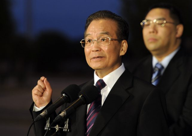 Chinese premier Wen Jiabao ends visit to Macau