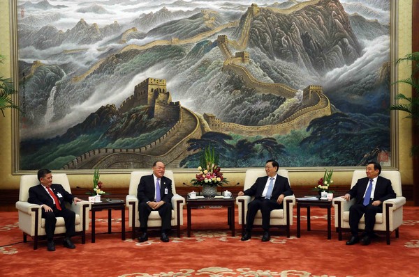 NPC chief hails Macau for safeguarding executive-led govt structure