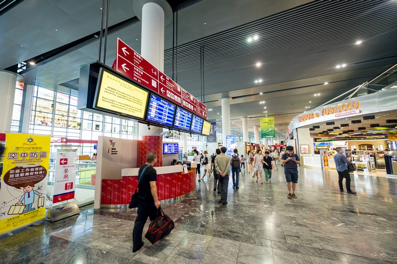 Macau International Airport received over 600,000 passengers in July