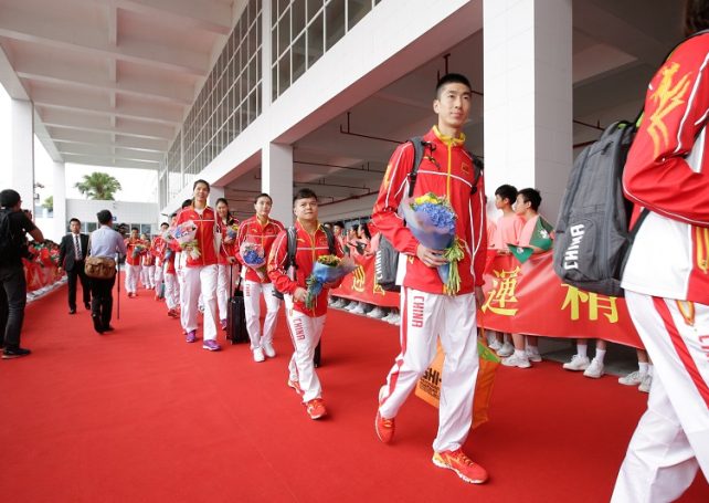 China’s Rio Olympics athletes arrive for 4-day visit to Macau