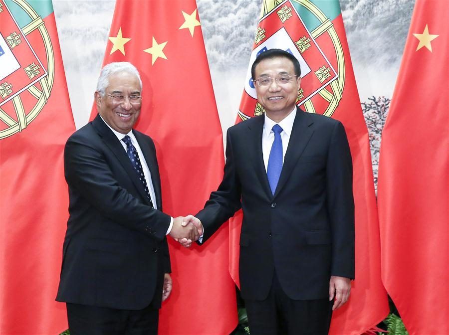 Portugal and China should promote triangular cooperation, Portuguese PM says