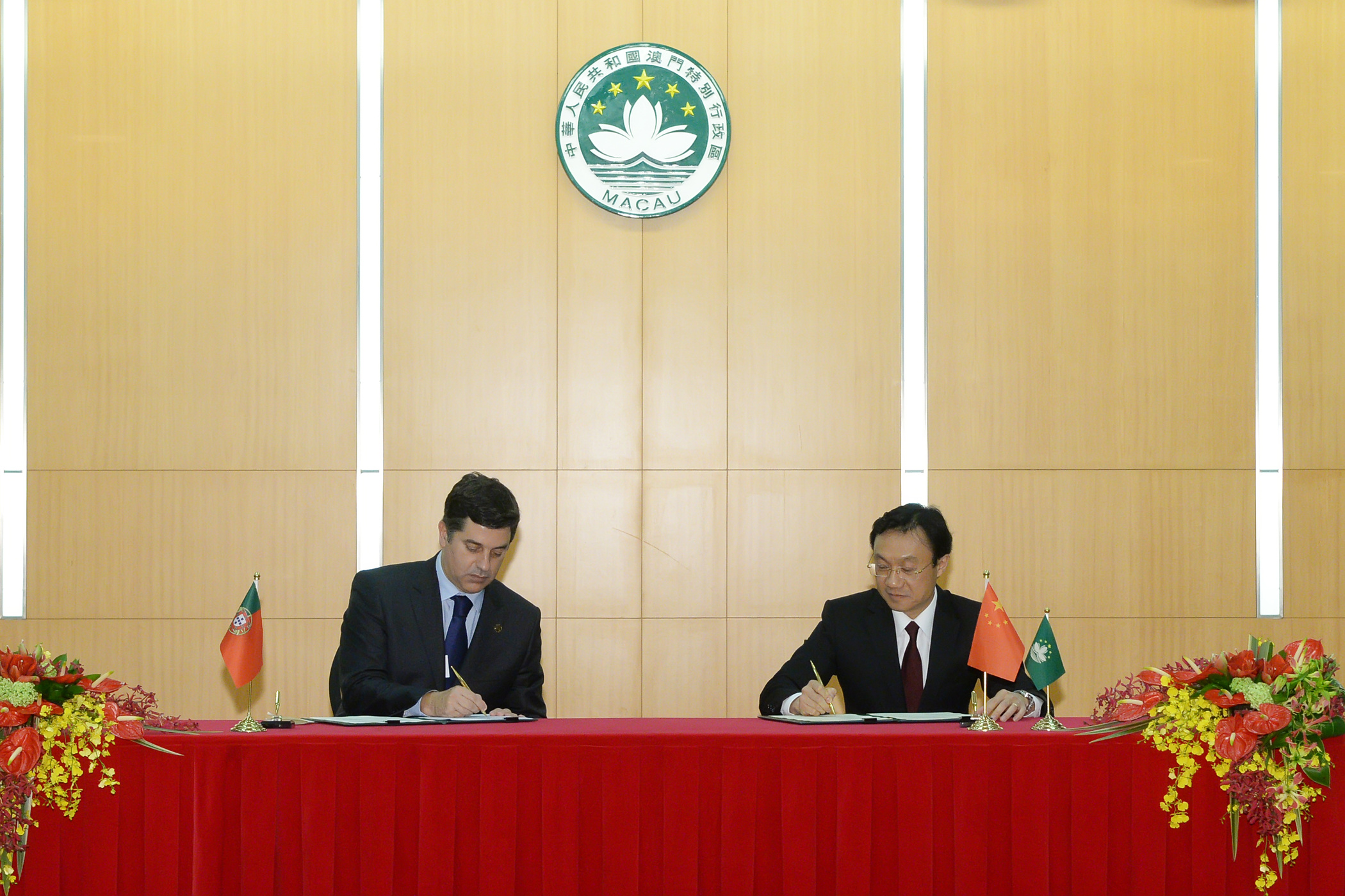 Macau and Portugal sign tourism cooperation and food security protocols