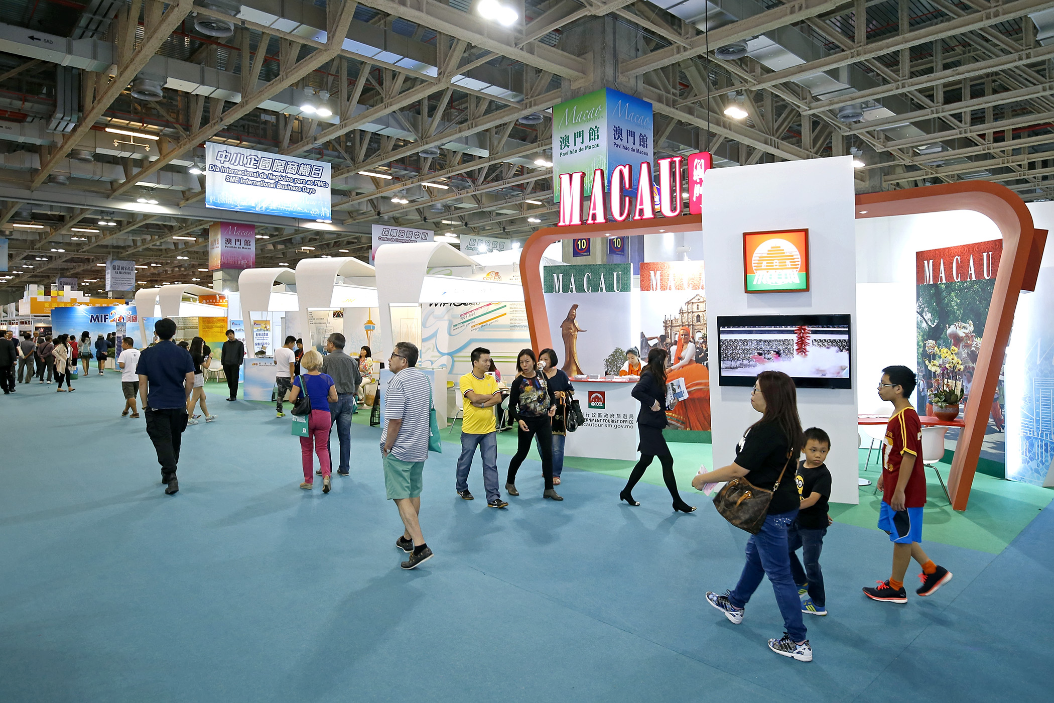 Three major trade fairs running at Venetian Cotai Expo from tomorrow through Saturday