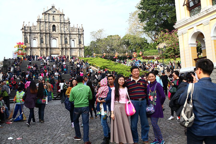 Macau’s visitors rise 17.6 percent to 2.8 million in January