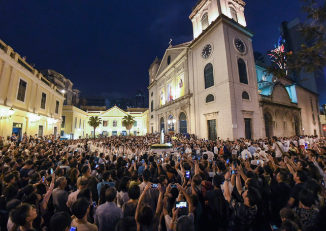 100th anniversary of the apparition of the Virgin Mary in Fatima celebrated in Macau