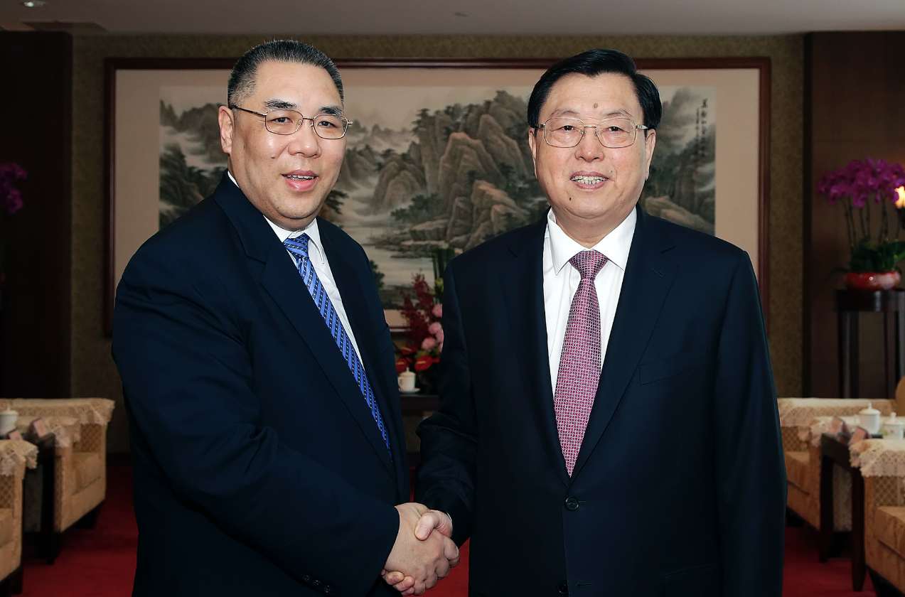 Zhang Dejiang calls for improved governance in Macau but praises achievements