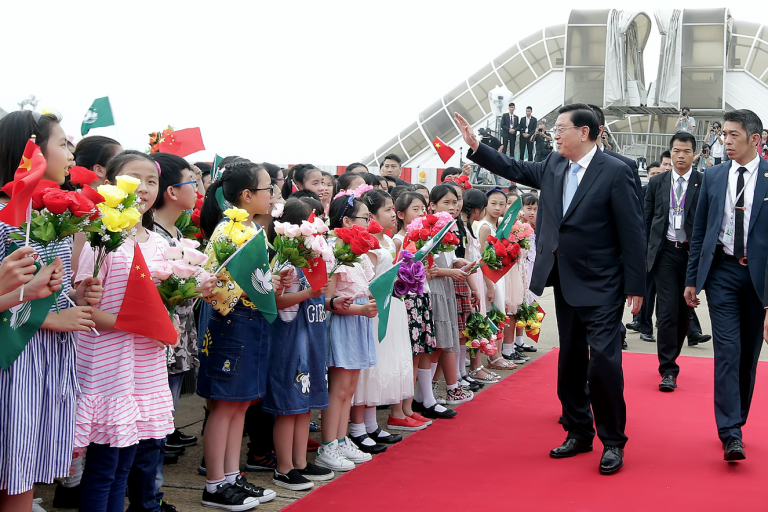 Zhang Dejiang inspection visit to Macau