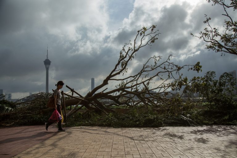 Sands China typhoon Hato relief