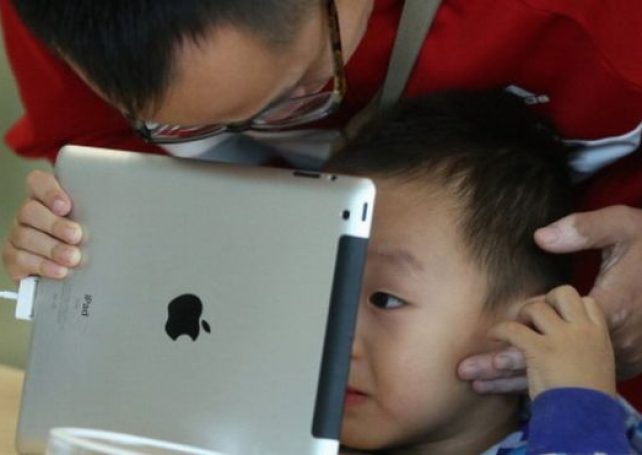 Over 70% of infants use e-gadgets in Macau