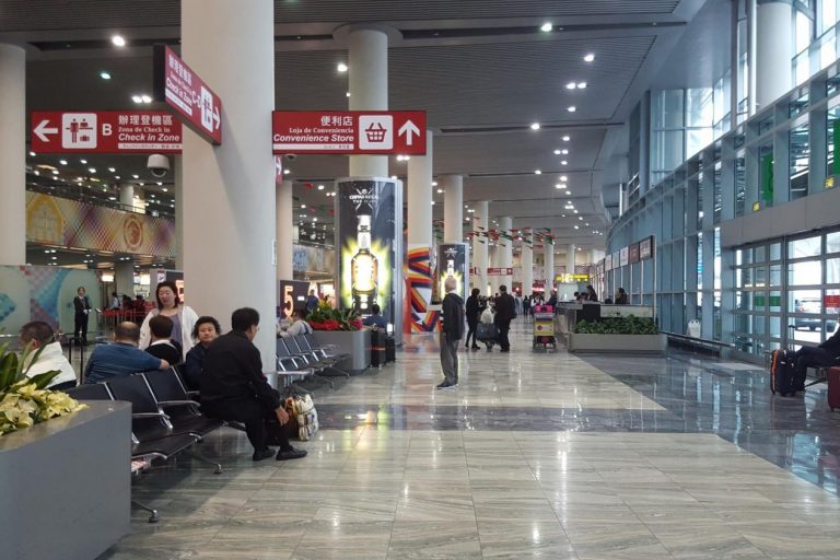 Macau airport passengers in 2017