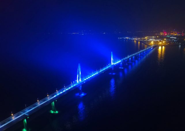 Work on main section of Hong Kong-Zhuhai-Macao Bridge to end in February