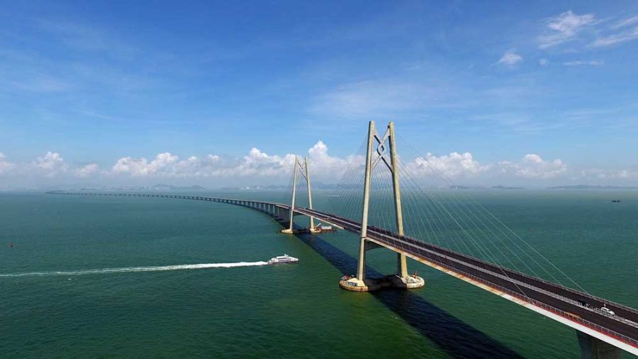 Macau paid 3.32 billion patacas for the construction of the bridge to Hong Kon
