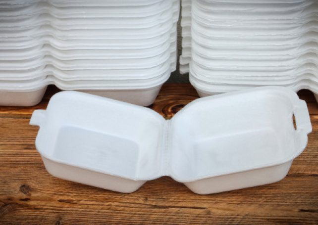 Councillor calls for ban on polystyrene food containers