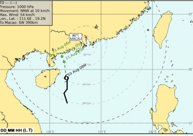 Macau Observatory mulls higher typhoon signal