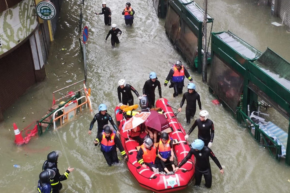 Life in Macau returns to normal after Super Typhoon Mangkhut